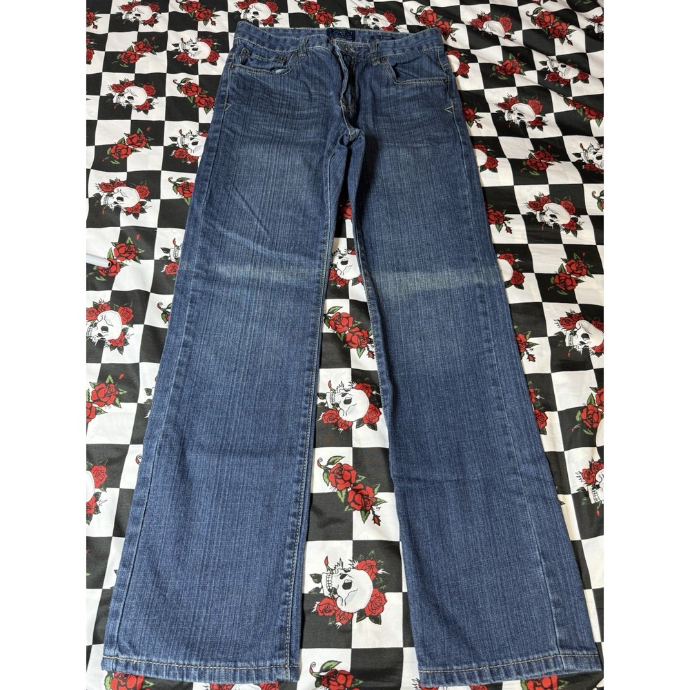 Lucky‎ Brand Girls Jeans Size 16 Regular Mid Rise Straight Blue Denim